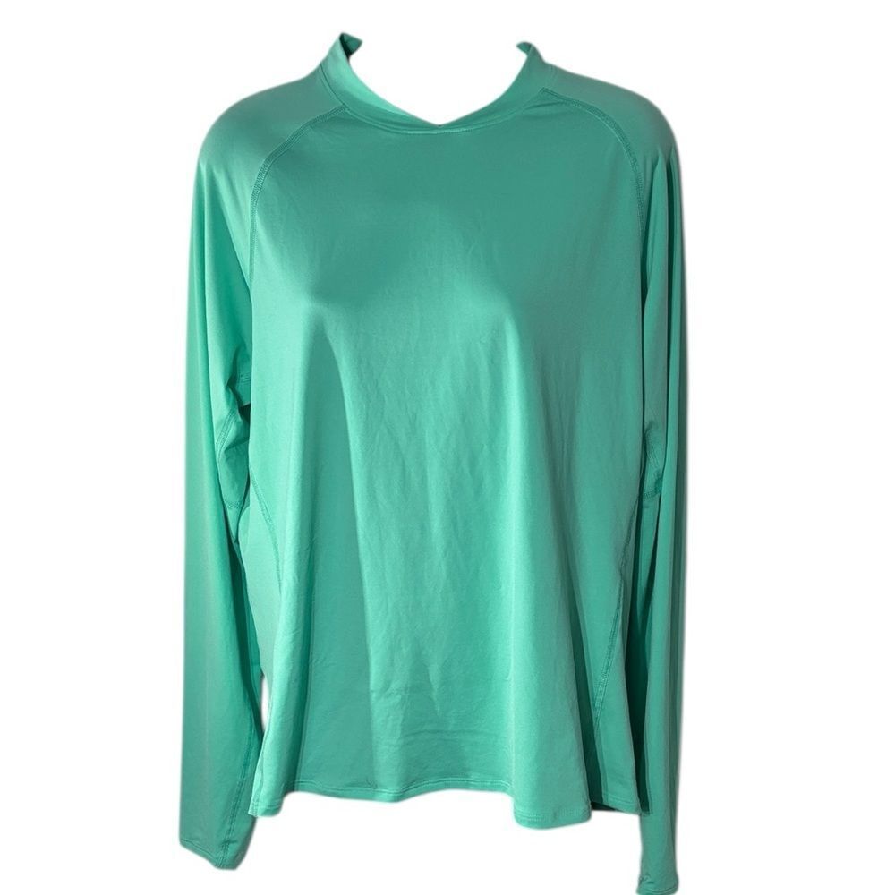 Stio women’s xl mint green long sleeve top outdoor gorpcore athletic
